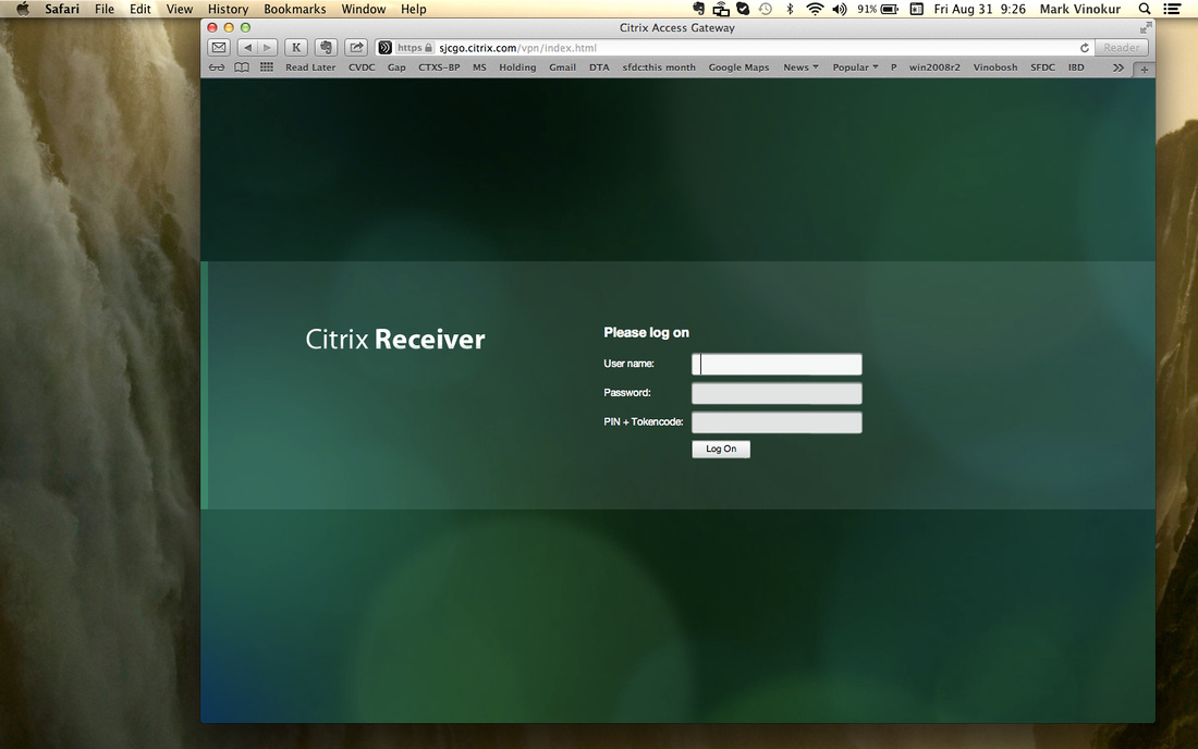 Citrix receiver for mac os